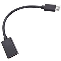 USB OTG ケーブル（Micro B）