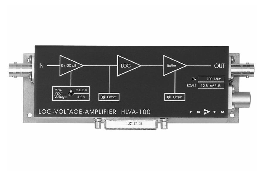 HLVA-100　対数（Log）電圧アンプ