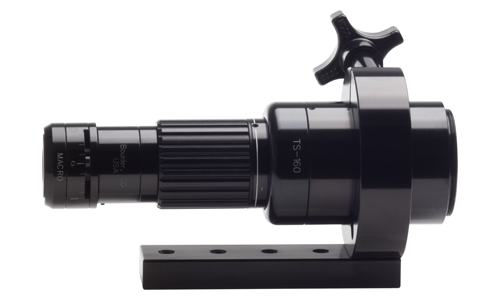 TS-160 レンズとマクロ対物レンズ、固定用マウントアクセリ