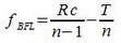 Effective back focal length