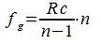 Focal length in glass