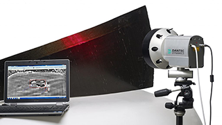 Q-400 (DIC) デジタル3D高速イメージコリレーションシステム 振動/瞬間ひずみ解析