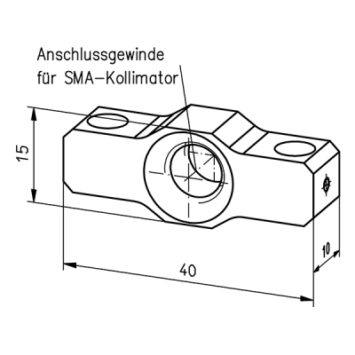 コリメーターホルダー S 図面