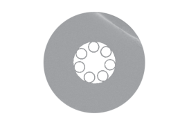 反共振中空コアファイバー