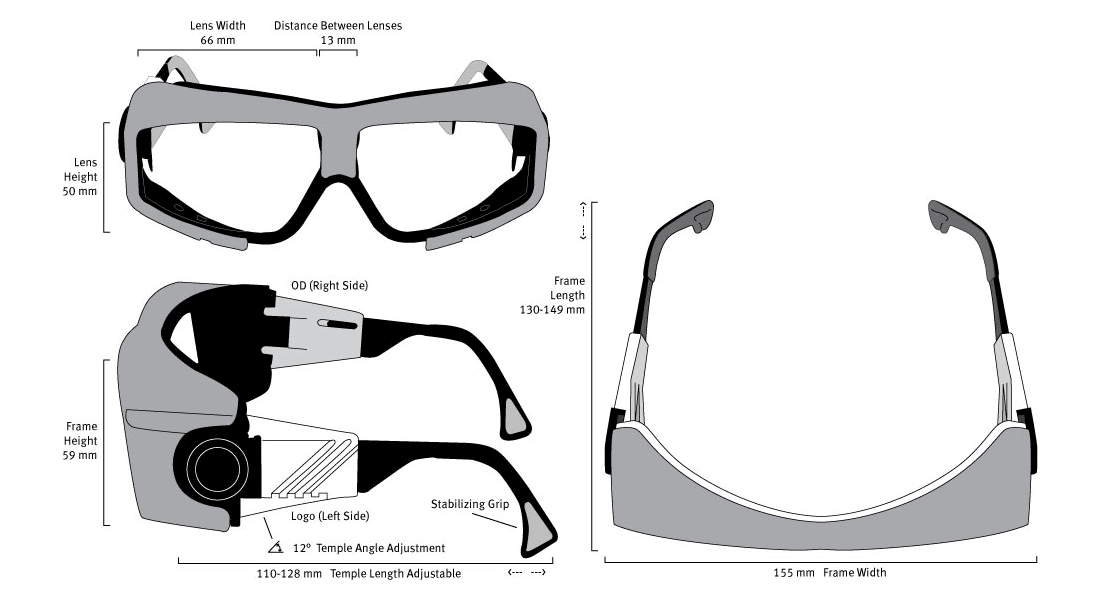 R10 フレーム寸法図