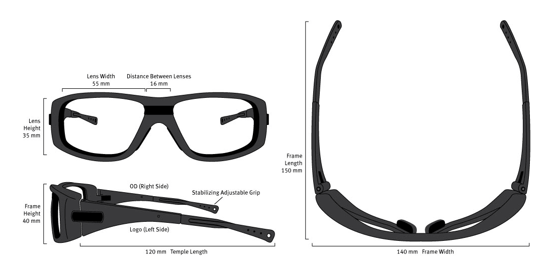 F19 フレーム寸法図