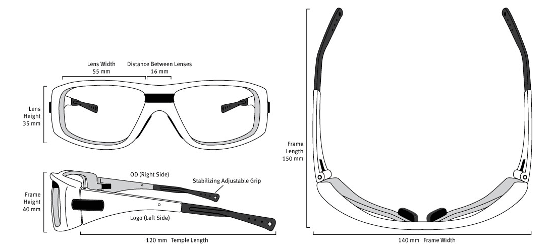 F20 フレーム寸法図