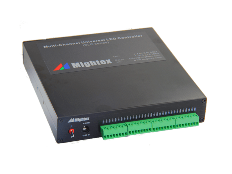 コンピューター制御LEDドライバ　電流分解能1mA/5mA 12チャネル、16チャネル
