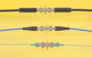 PM Fiber Patchcords with FC/PC Compatible Connectors and Different Cable Sizes