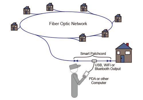 Figure 1: Testing Networks with Smart Patchcords Installed