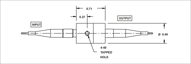 Pigtail Style Polarizer for Non-Telecom Applications FOP-11