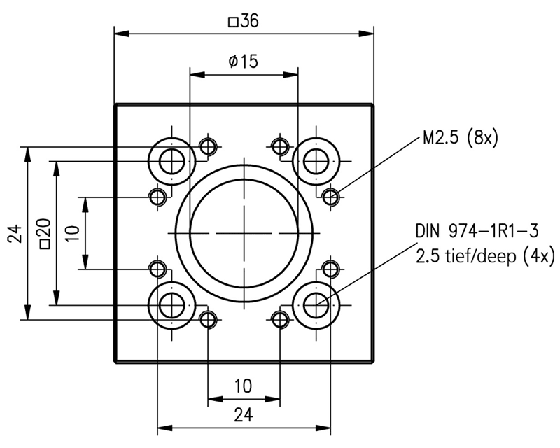 Adapter plate 50-30