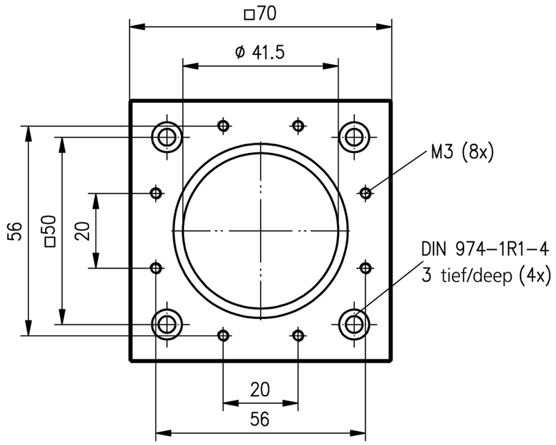 Adapter plate 90-50