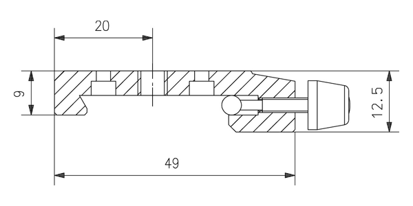 Dimensions carrier FLR 40