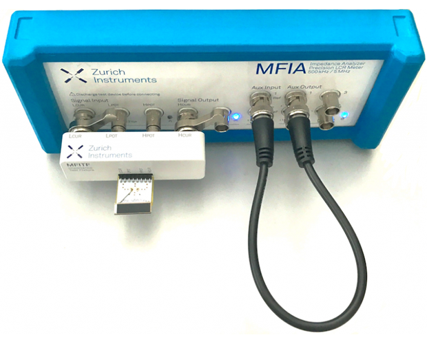 図1：MFITFフィクスチャを備えたMFIA